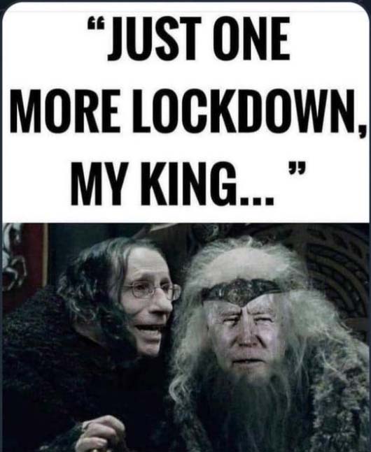 One more lockdown...
