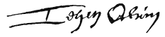 Signature - Jean Calvin (Johan Calvinus)